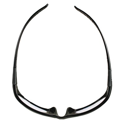 Jackson Safety® Eyewear, V40 HellRaiser®, Clear Anti-Fog Lense, Black Frame
