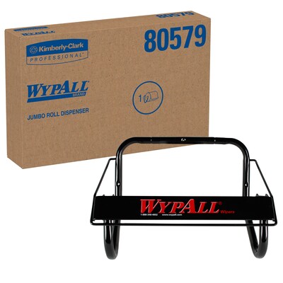 Wypall Wall Mounted Dispenser, Black (80579)