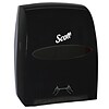 Scott Essential® Touchless Manual Hardwound Paper Towel Dispenser, Smoke (46253)