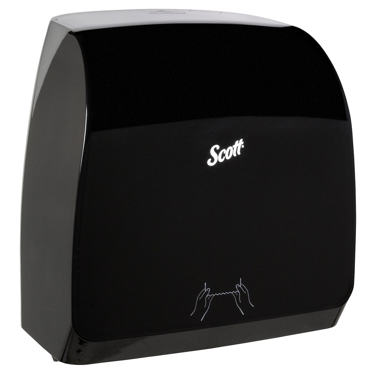Scott Hardwound Paper Towel Dispenser, Black (47089)