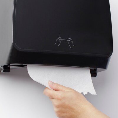 Scott Hardwound Paper Towel Dispenser, Black (47089)