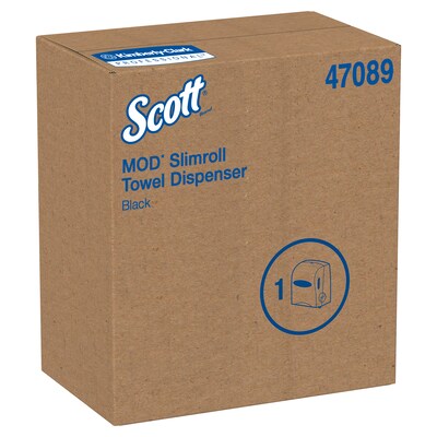 Scott Hardwound Paper Towel Dispenser, Black (47089)
