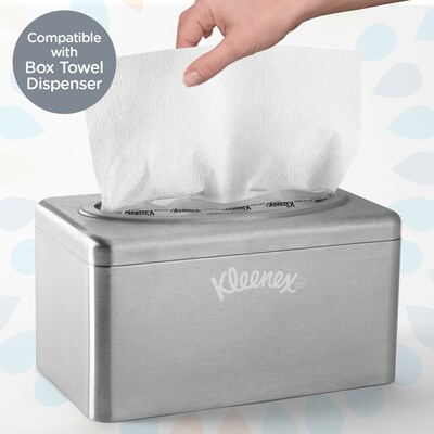 Kleenex Pop-Up Recycled Multifold Paper Towels, 1-ply, 120 Sheets/Pack, 18 Packs/Carton (01701)