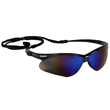 KleenGuard Nemesis Safety Glasses, Wraparound, Blue Lens (14481)