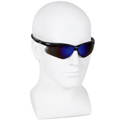 KleenGuard Nemesis Safety Glasses, Wraparound, Blue Lens (14481)