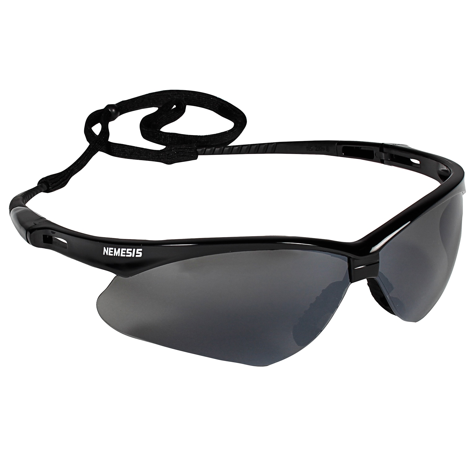 Jackson Safety Nemesis Polycarbonate Safety Glasses, Smoke Mirror Lens (25688)