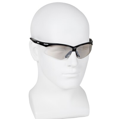 Jackson Nemesis Safety Glasses, Wraparound, Black Lens (25685)
