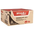 WypAll X80 Nylon Dry Cloths, White and Blue, 150/Box (06280)