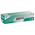Kimtech Science Kimwipes Delicate Task Durable Fibers Wipers, White, 140/Box (34256)