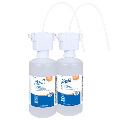 Kleenex Antibacterial Foaming Hand Soap Refills, 50.7 Oz., 2/Carton (11279)