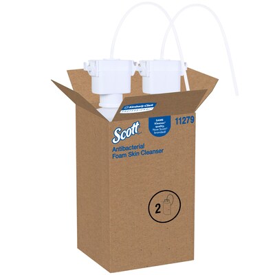 Kleenex Antibacterial Foaming Hand Soap Refills, 50.7 Oz., 2/Carton (11279)