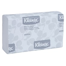 Kleenex Multifold Paper Towels, 1-Ply, 150 Sheets/Pack, 4 Packs/Carton (88130)