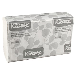 Kleenex Multifold Paper Towels, 1-Ply, 150 Sheets/Pack, 8 Packs/Carton (02046)