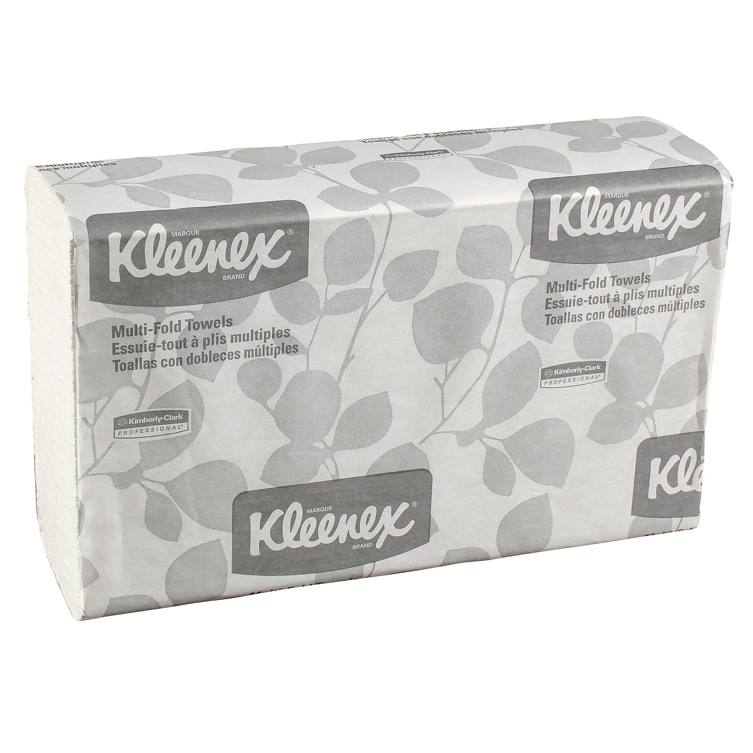 Kleenex Recycled Multifold Paper Towels, 1-ply, 150 Sheets/Pack, 8 Packs/Carton (02046)