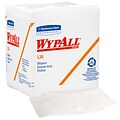 WypAll L30 Durable Fibers Wipers, White, 90 sheets/Box, 12 Boxes/Carton (05812)