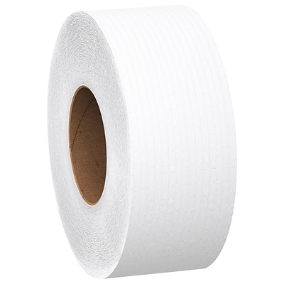 Scott Essential 1-Ply Jumbo Toilet Paper, White, 2000 ft./Roll, 12 Rolls/Carton (07223)