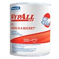 WypAll X70 Nylon Wipers, White, 220 Sheets/Roll, 3 Rolls/Carton (KCI83571)