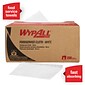 WypAll X50 Foodservice Wipers, 23-1/2 x 12-1/2", White, 200/Carton (06053)