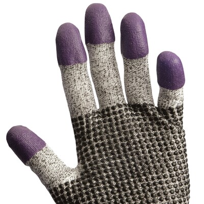 Jackson Safety® G60 Cut-Resistant Nitrile Multipurpose Gloves, Purple, Lg, Size 9, 1 Pair (97432)