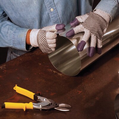 Jackson Safety® G60 Cut-Resistant Nitrile Multipurpose Gloves, Purple, Lg, Size 9, 1 Pair (97432)