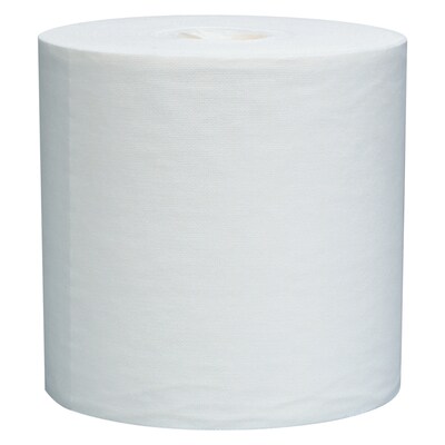 WypAll L40 Fabric Cleaning Wipers, 13.4 x 12.5, White, 750 Sheets/Roll, 750 Wipers/Box (05007)