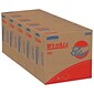 WYPALL X80 Shop Towel Replacement Wiper, Red, POP-UP Box, 9-1/10"x16-4/5", 80/Box, 5 Box/Carton