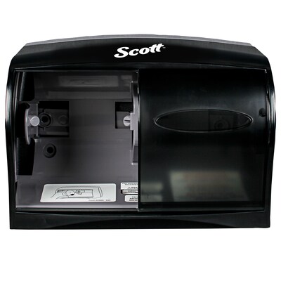 Scott 1000 Coreless Toilet Paper Dispenser, Smoke Gray (09604)