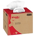 WypAll X80 HydroKnit Wipers, White, 160/Carton (41044)