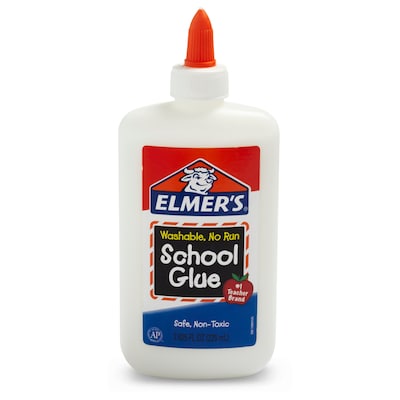 Elmers WashableRemovable School Glue, 7.625 oz., Tan (E308NR)