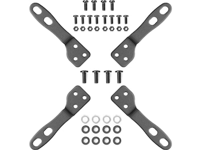 Mount-It! Mount Adapter Kit for TV Mount, Up To 66 lbs., Gray (MI-788)