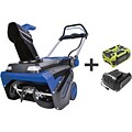 Snow Joe iONPRO Cordless Snow Blower Kit, 21 x 12 Cut (iON100V-21SB)