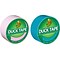 Duck Heavy Duty Duct Tapes, 1.88 x 20 Yds., Baby Pink/Aqua, 2 Rolls/Pack (DUCKPA-STP)