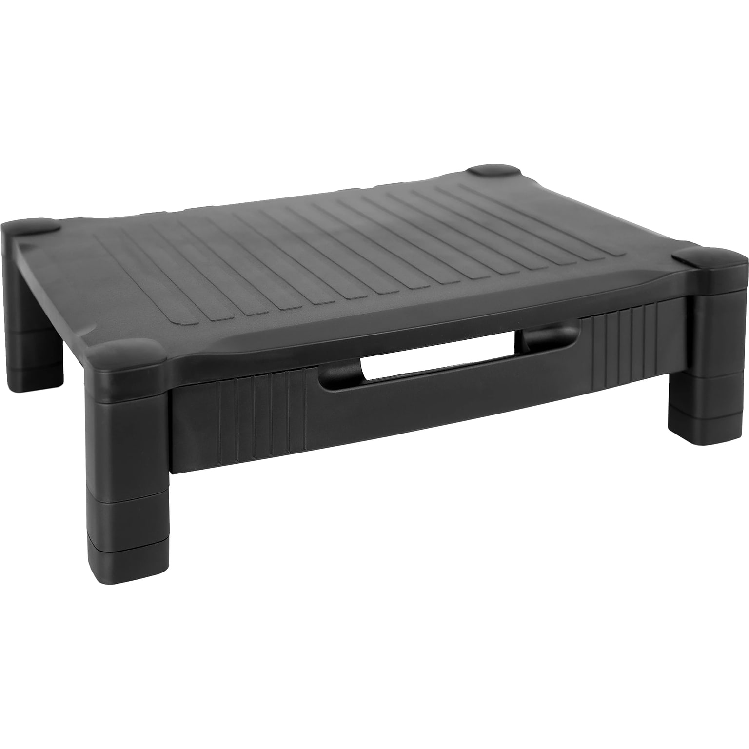 Mount-It! Plastic/Poly Stand, Black (MI-7853A)