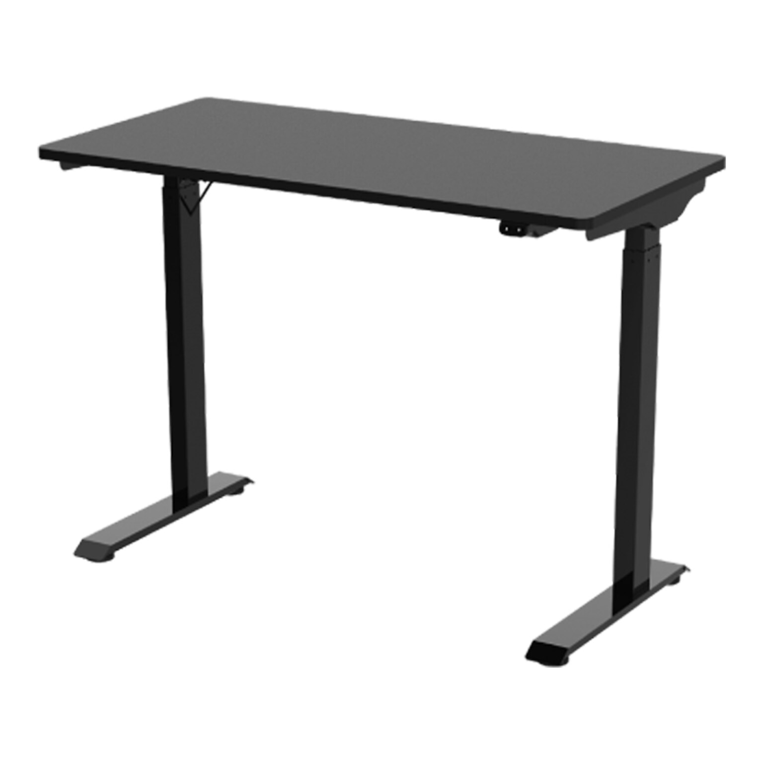 FlexiSpot 48W Electric Rectangular Adjustable Standing Desk, Black (EC9B)