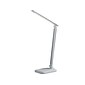 Simplee Adesso Lennox LED Desk Lamp, 25", Matte Silver/Glossy White (SL4903-02)