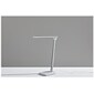 Simplee Adesso Lennox LED Desk Lamp, 25, Matte Silver/Glossy White (SL4903-02)