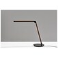 Simplee Adesso Rodney AdessoCharge LED Desk Lamp, 26.5", Walnut/Glossy Black (SL4900-15)