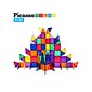 PicassoTiles 3D Magnetic Building Tiles, Assorted Colors (PCPT101)