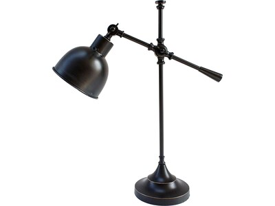 Adesso Industrial Incandescent Desk Lamp, 19.5, Oil Rubbed Bronze (SL3994-26)