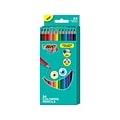 BIC Kids Colored Pencils, Assorted Colors, 24/Pack (BKCP24-AST)