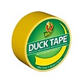 Duck Heavy Duty Duct Tapes, 1.88 x 20 Yds./1.88 x 15 Yds., Brown/Neon Orange/Yellow, 3 Rolls/Pack