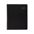 2021-2022 AT-A-GLANCE 7 x 8.75 Academic Planner, Black (70-127-05-22)