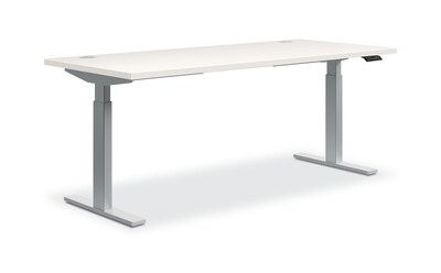 HON Coze 48W Laminate Computer Desk, White (HAB2S2LDWC2448)