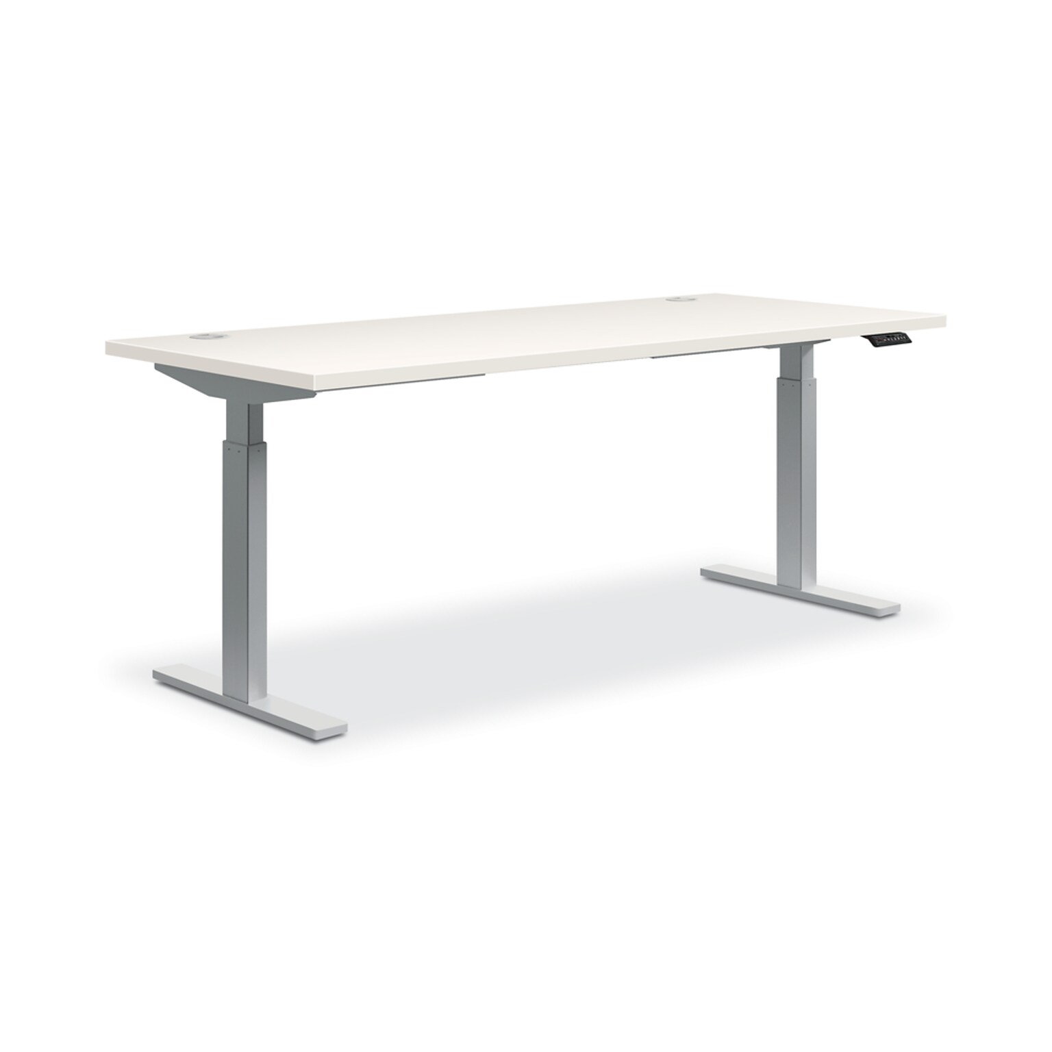 HON Coze 48 Laminate Computer Desk, White (HAB2S2LDWC2448)