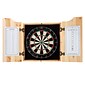 Trademark Games™ Pro Style Board/Darts Solid Wood Dart Cabinet Set
