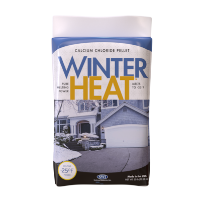 Scotwood Industries Excel Calcium Chloride Pellets Ice Melt, Melts to -25 Degrees, 50 lbs. Bag (50BWTR/EXL/HEAT)