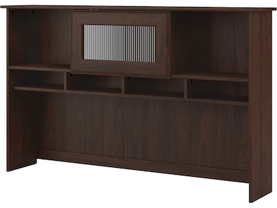 Bush Furniture Cabot 60W Desktop Hutch, Modern Walnut (WC31031)