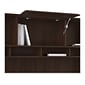 Bush Furniture Cabot 60"W Desktop Hutch, Modern Walnut (WC31031)