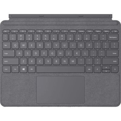  Microsoft Type Cover Keyboard/Cover Case Microsoft Surface Go 2, Surface Go Tablet, Platinum 
