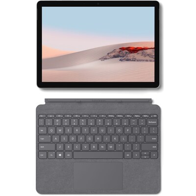 Microsoft Type Cover Keyboard/Cover Case Microsoft Surface Go 2, Surface Go Tablet, Platinum